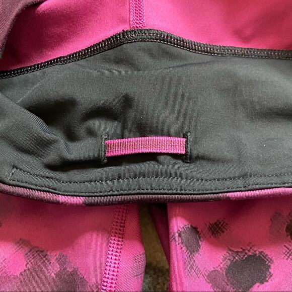 Lululemon Pace Rival Crop Blooming Pixie Raspberry Women's Size 4 - Picture 7 of 10